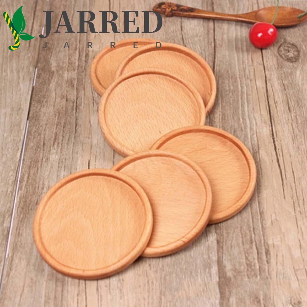 JARRED Đế Lót Ly Bằng Gỗ Óc Chó Chịu Nhiệt Tốt Tiện Dụng Trang Trí Nhà Cửa