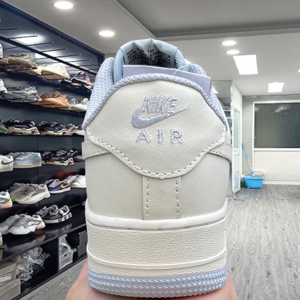 Giày Thể Thao AF1 Nam Nữ Full Box, Giày Sneaker AF1 Tím Khoai Môn Xanh Trắng Hàng Cao Cấp