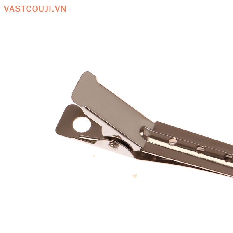 Set 10 Kẹp Tóc Tạo Kiểu DIY Bằng Kim Loại Chuyên Dụng Cho Salon