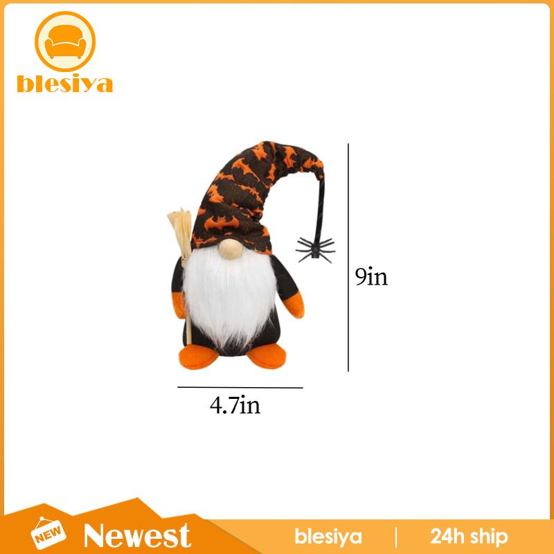 [Blesiya] Khay Đựng Đồ Handmade Gnomes Nhồi Bông Đáng Yêu Trang Trí Halloween