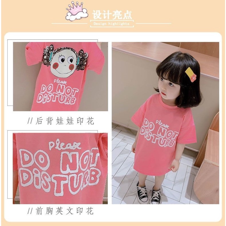 Áo Thun 100% Cotton Tay Ngắn Dáng Rộng In Hình Thời Trang Mới Cho Bé Từ 2-14 Tuổi