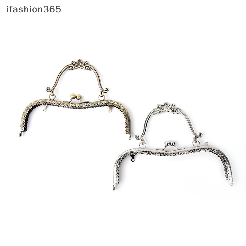 1x 20.5cm Khung Kẹp Túi Xách Nữ Thời Trang Vintage DIY