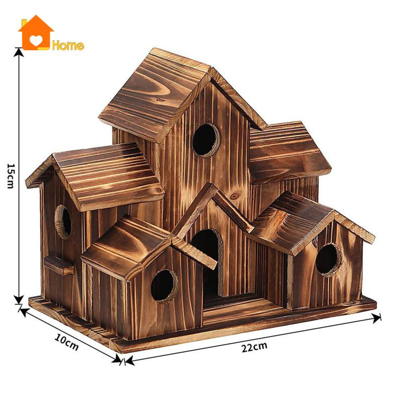 Ngôi Nhà Chim Chóc Xanh Dương  Cho Sân Vườn Ngoài Trời