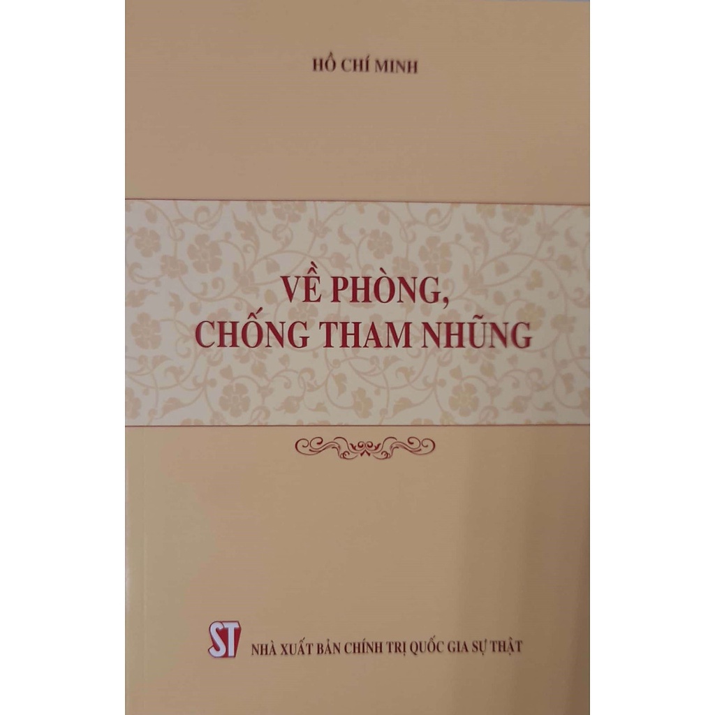 Sách Về Phòng Chống Tham Nhũng - Nhà Sách Sự Thật