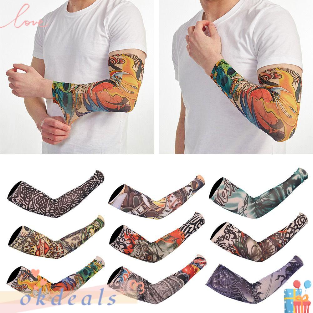 OKDEALS Găng Cánh Tay Giữ Ấm Chống Tia UV Khi Chơi Thể Thao Ngoài Trời