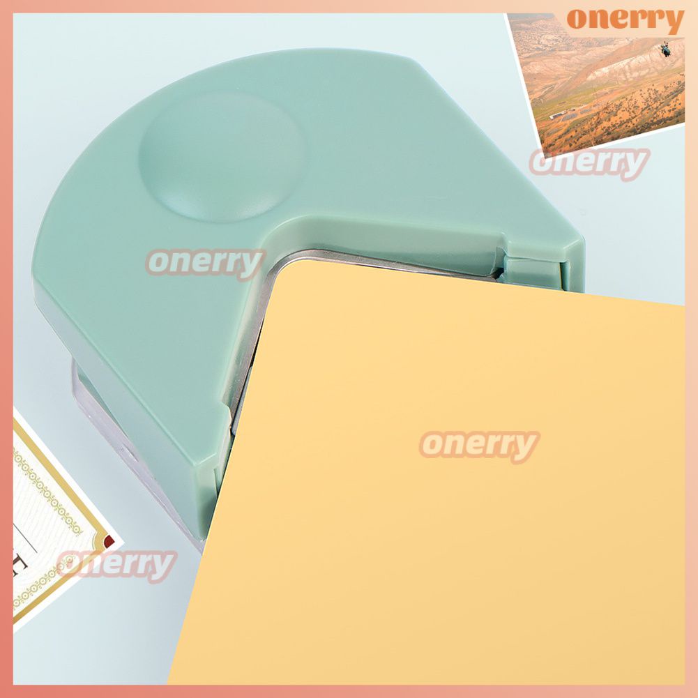 Máy cắt ảnh góc tròn cầm tay mini Dụng cụ thủ công tự làm Tông đơ giấy onerryvn