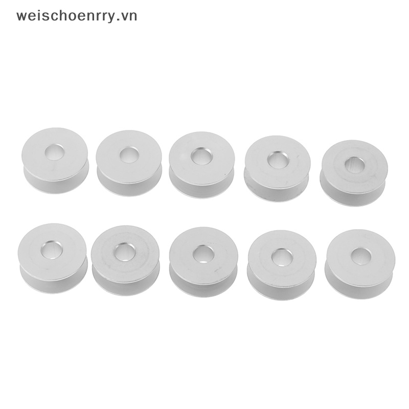 10 Suốt Chỉ Bằng Nhôm 21mm Cho Máy May Brother