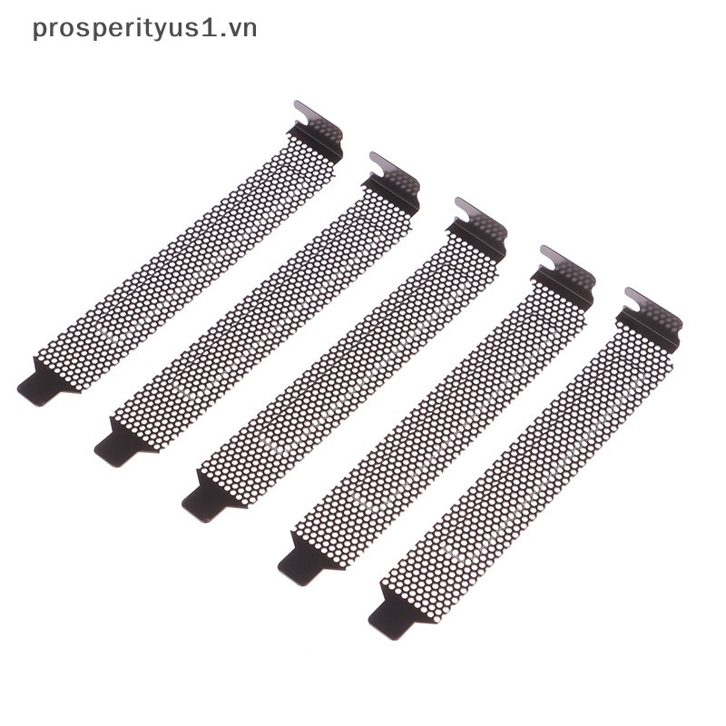 1 [prosperityus1] Bộ 5 Tấm Lọc Bụi Quạt PCI Trắng Chống Bụi Cho PC [VN]