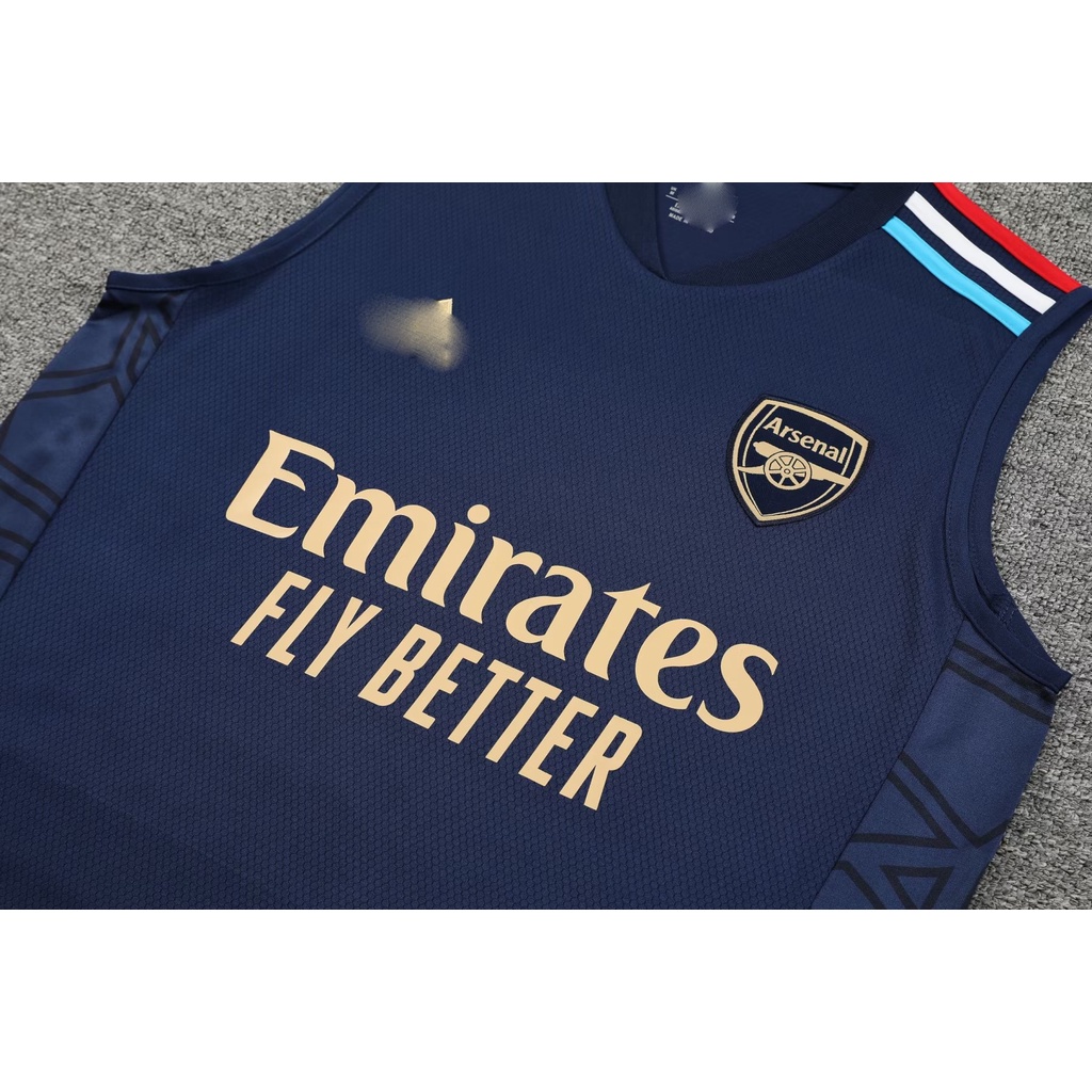 Áo Bóng Đá Ba Lỗ Thể Thao Thêu Chữ Arsenal Plus Size Cho Nam 01 24