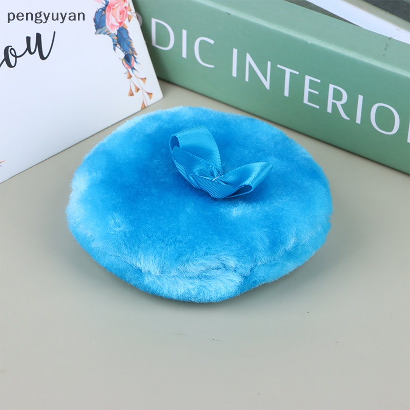 Mút Tán Phấn Trang Điểm Có Tay Cầm Hình Nơ Cỡ Lớn Tiện Lợi