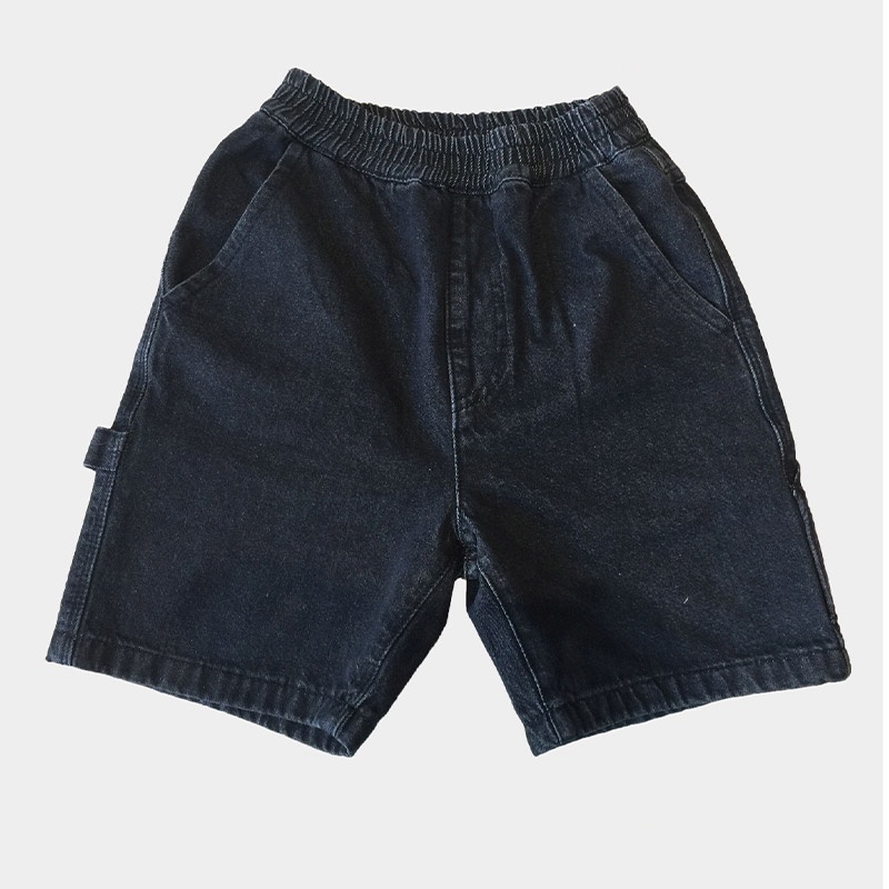 Quần Short jeans hip hop Hàn Quốc Cho Nam