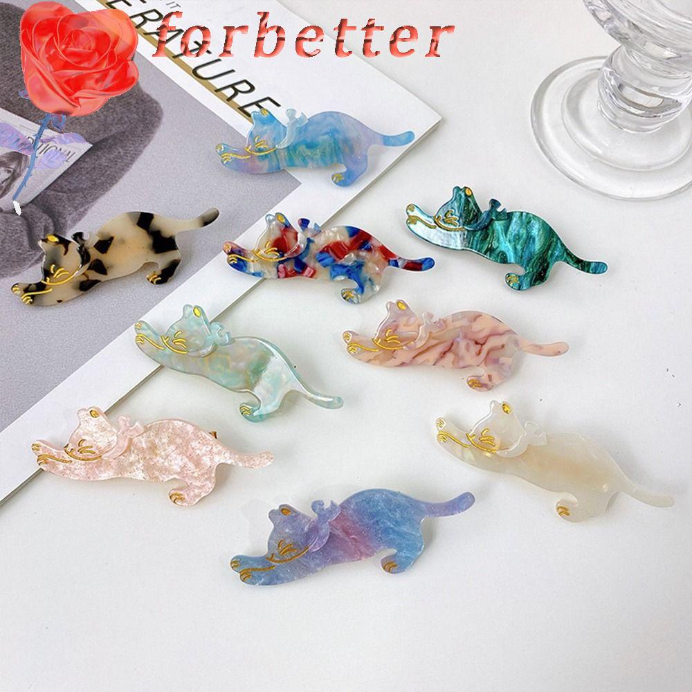 FORBETTER Kẹp TóC HìNh Chú MèO Dễ Thương Cho Nữ