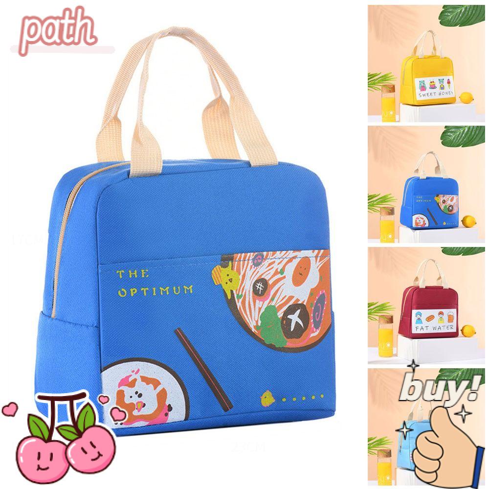 PATH Túi Giữ Nhiệt Họa Tiết Hoạt Hình Dễ Thương