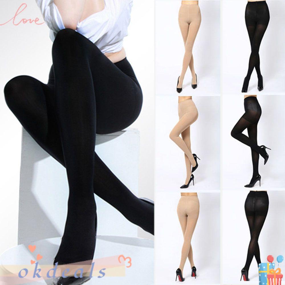 OKDEALS Quần Tất Dày Giữ Ấm Chân Thời Trang Cho Nữ