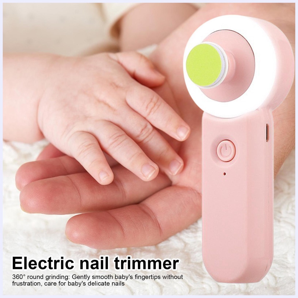 Sạc Điện Trẻ Em Cắt Móng Tay Cho Bé Chống Kẹp Thịt Cho Bé Máy Mài Móng Tay Bộ Kéo Cắt Móng Tay An Toàn Cho Trẻ Sơ Sinh