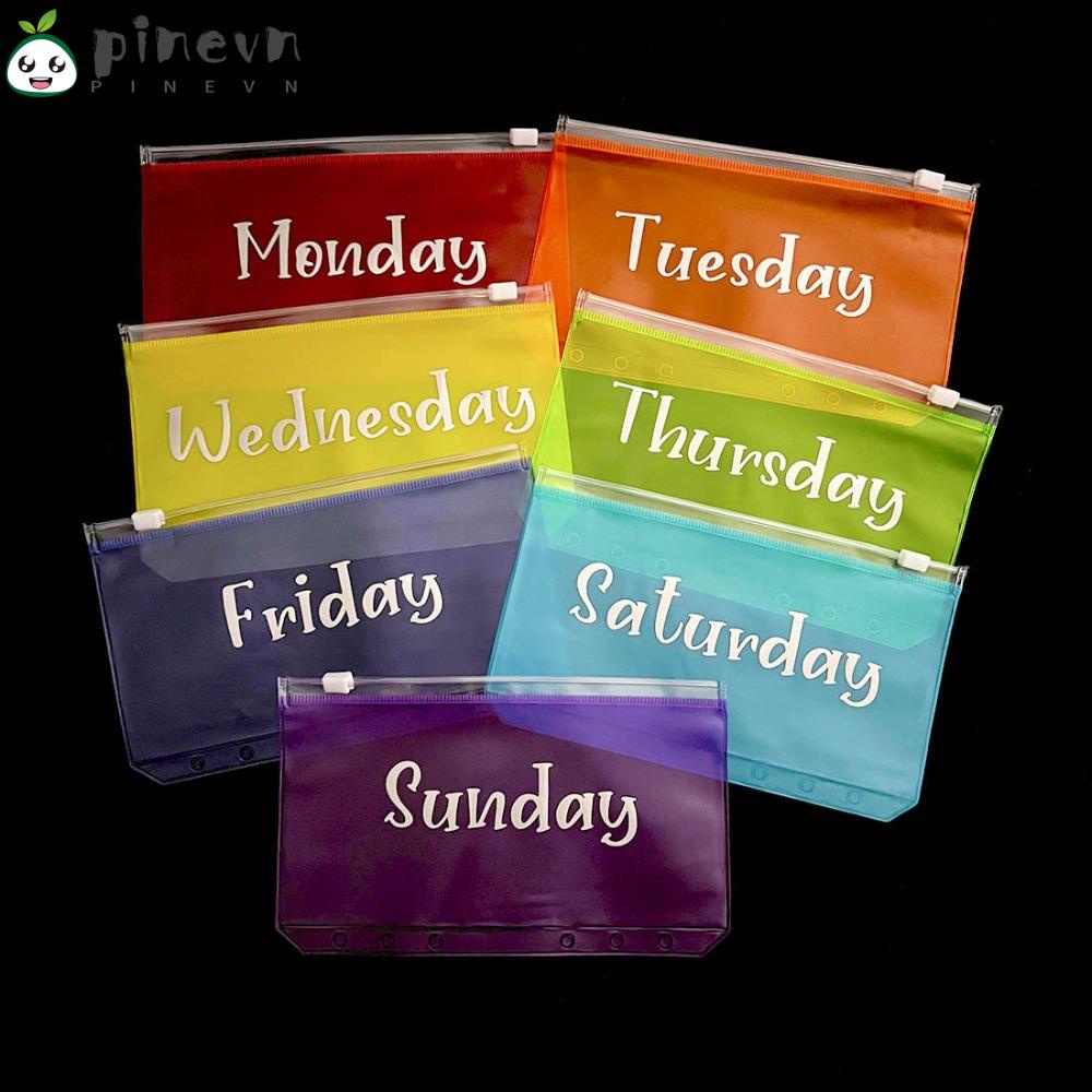 Túi Đựng Tài Liệu Khổ A6 6 Lỗ Tiết Kiệm Không Gian Tiện Dụng Cho Văn Phòng