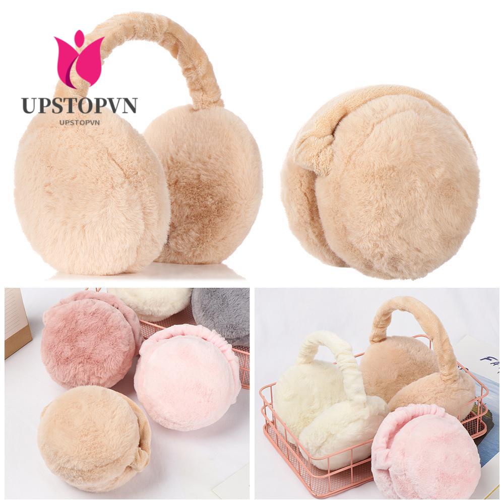 UPSTOPVN Chụp Tai Giữ Ấm Gấp Gọn Điều Chỉnh Tùy Ý Cho Nữ