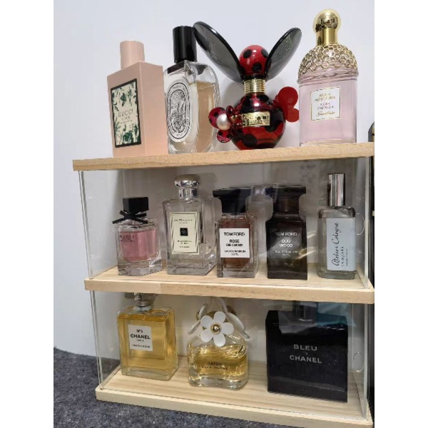 Hộp Đựng Nước Hoa, Tủ Trưng Bày Nước Hoa, Mỹ Phẩm Tặng Đèn LEd