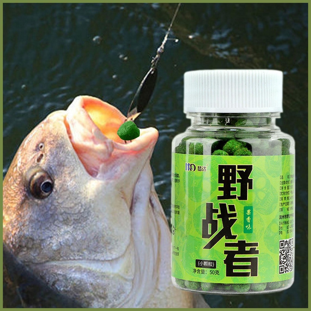 50g Phụ Kiện Mồi Câu Cá Nước Ngọt Khử Mùi Hôi Tiện Dụng