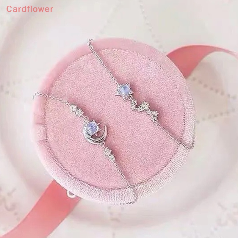 < Cardflower > Vòng Tay Hình Trăng Sao Cá Tính Cho Nữ Sinh