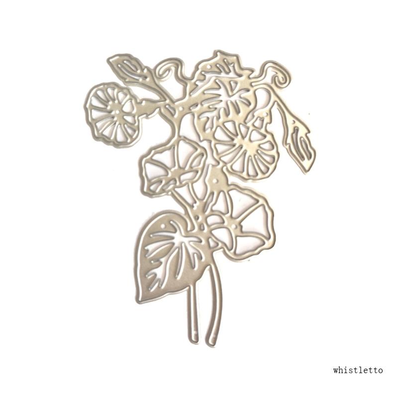 1 Bộ Khuôn Cắt Giấy Kim Loại Hình Hoa Cương Dùng Trang Trí DIY