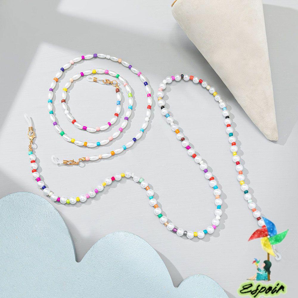 ESPO Dây Đeo Mắt Kính Dạng Chuỗi Hạt Thời Trang Cho Nam Nữ