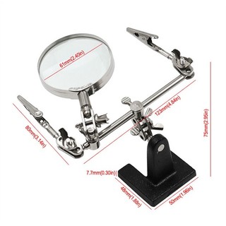 Công cụ hỗ trợ hàn trợ giúp kính lúp Đế kẹp cố định mạch trang sức