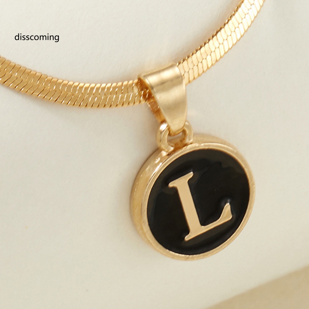 Áo Thun In Hình SL SL SL Thời Trang Năng Động| Vòng cổ Mặt Hình Chữ Cái Nhẹ Nhàng Có Thể Điều Chỉnh Độ Dài Cho Bất Kỳ Occasion