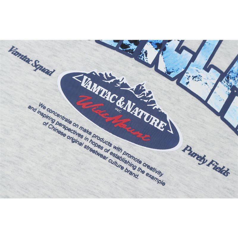 Áo Thun Tay Ngắn In Chữ VAM-Vac88-The Thời Trang Đường Phố Mới Nhất Mũ Lưỡi Trai Phong Cách Unisex