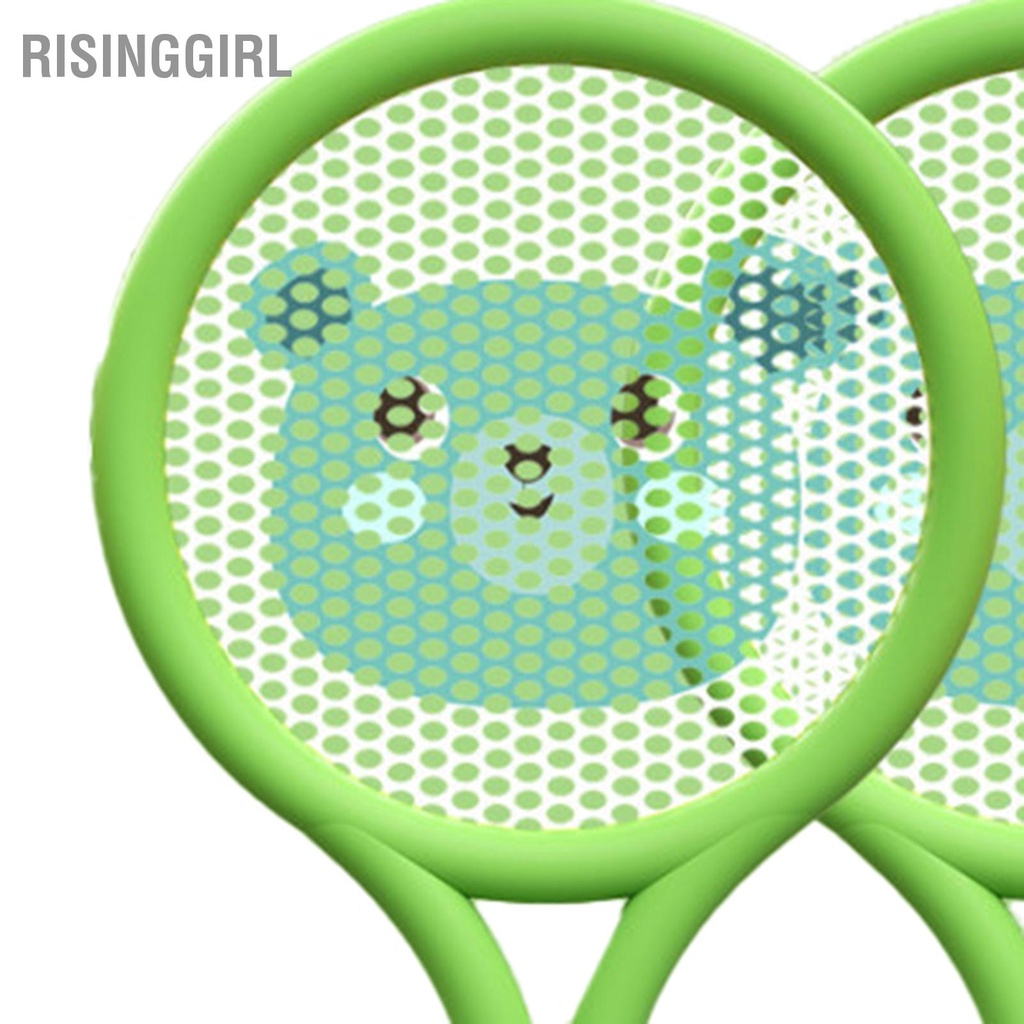 RisingGirl Vợt Cầu Lông Trẻ Em Bộ Đồ Chơi Trọng Lượng Nhẹ Cho Bé Trai Gái 3‑7 Tuổi Trong Nhà Ngoài Trời