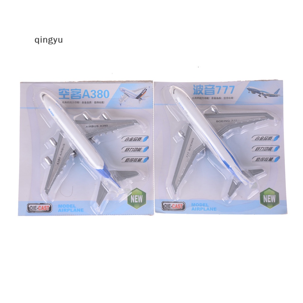 Mô Hình Máy Bay Airbus A380 Boeing 777 Bằng Hợp Kim