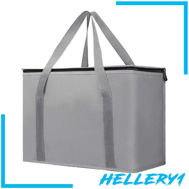 Túi Mua Sắm Cách Nhiệt Bằng Vải Không Dệt Có Khóa Kéo Di Động Đa Ứng Dụng