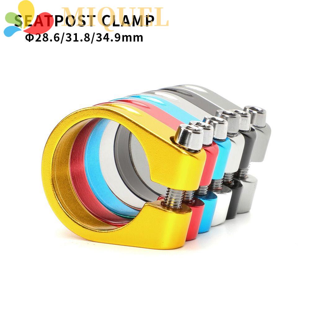 MIQUEL Kẹp Cố Định Yên Xe Đạp Leo Núi Bằng Hợp Kim Nhôm Titan Siêu Nhẹ 28.6 / 31.8 / 34.9mm