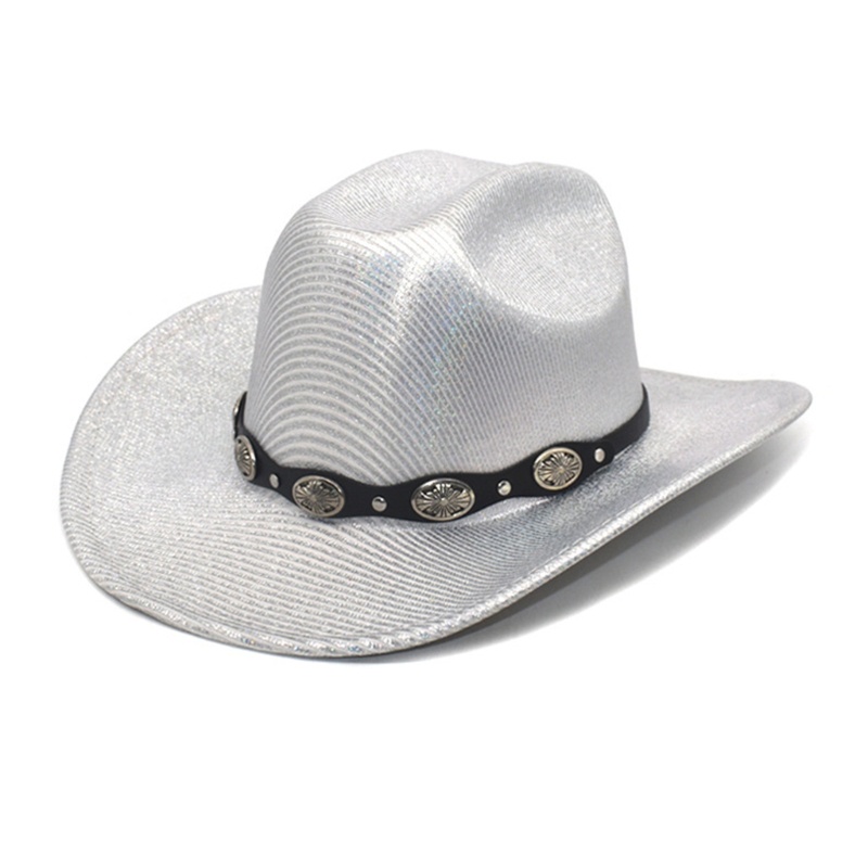 Mũ Cao Bồi Đính Kim Tuyến Lấp Lánh Cho Lễ Hội Câu Lạc Bộ Disco