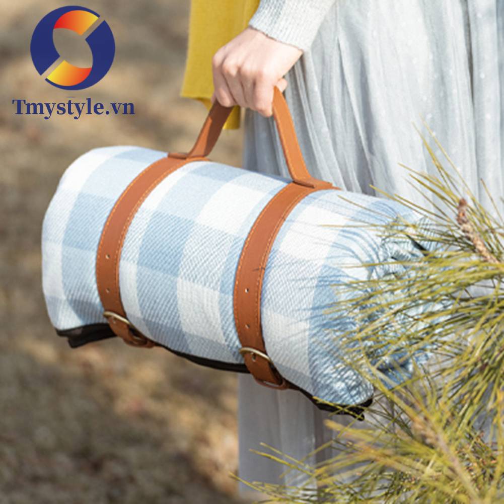 Thảm Da Cắm Trại Chống Thấm Nước Gấp Gọn Tiện Dụng