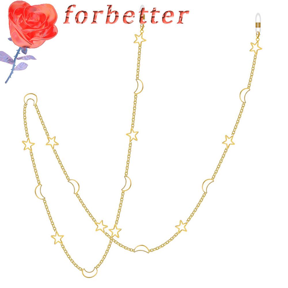 FORBETTER Dây Đeo Kính Chống Thất Lạc Bằng Kim Loại Thời Trang Cho Nam