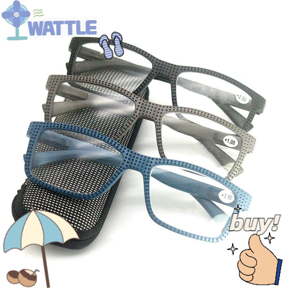 WTTLE Kính Đọc Sách Siêu Nhẹ Thời Trang + 1.0 ~ + 4.0