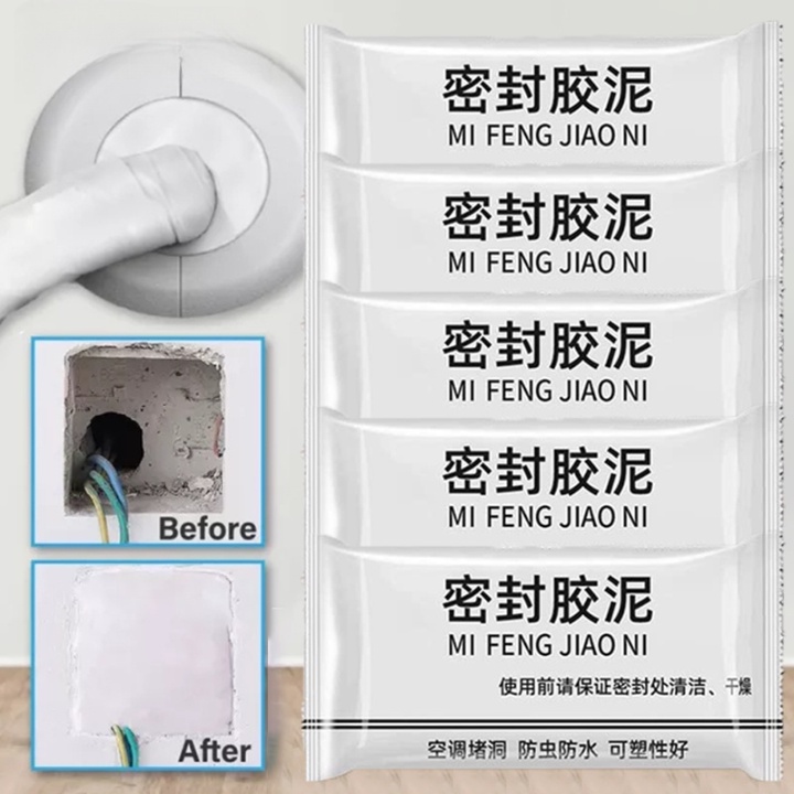 Dụng Cụ Niêm Phong Lỗ Thoát Nước Bằng Nhựa Mạnh Mẽ Chống Thấm Nước Sửa Chữa Tường Tức Thì