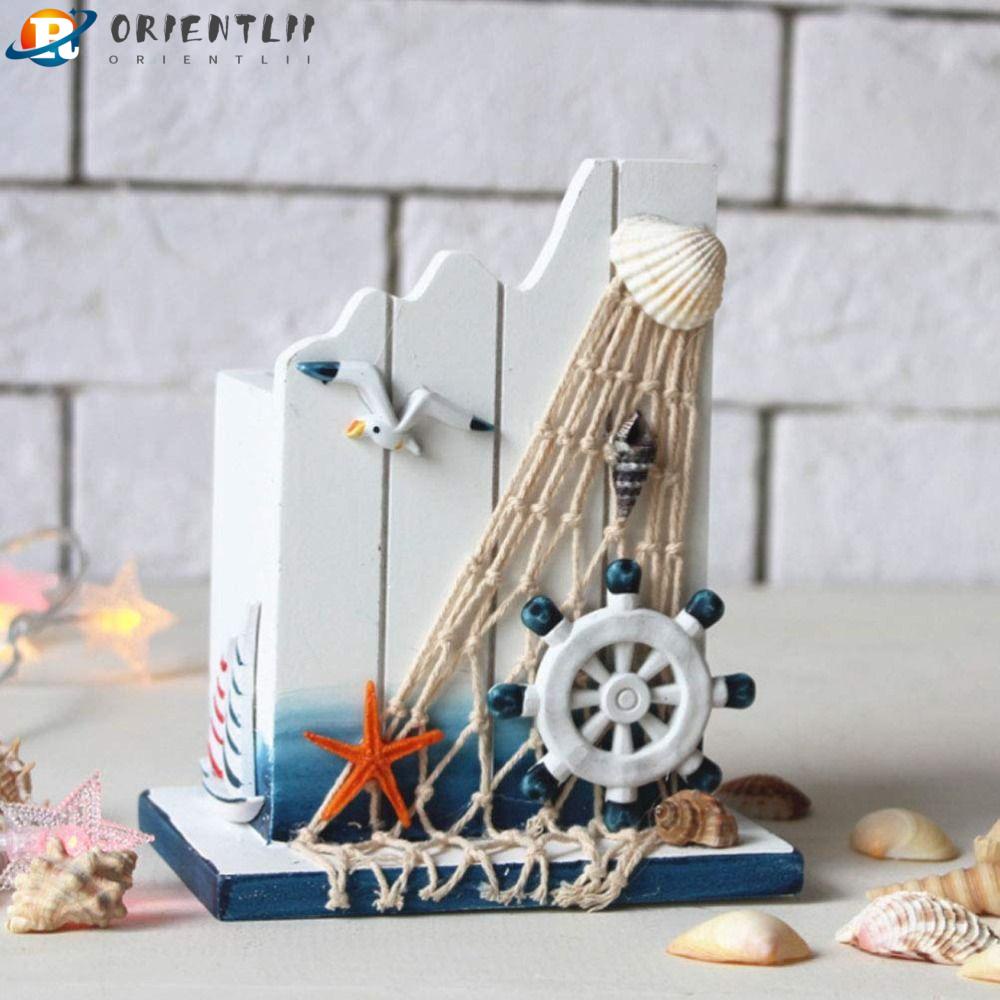 ORIENTLII Giá Đỡ Bút Bằng Gỗ Để Bàn Tiện Dụng Cho Văn Phòng