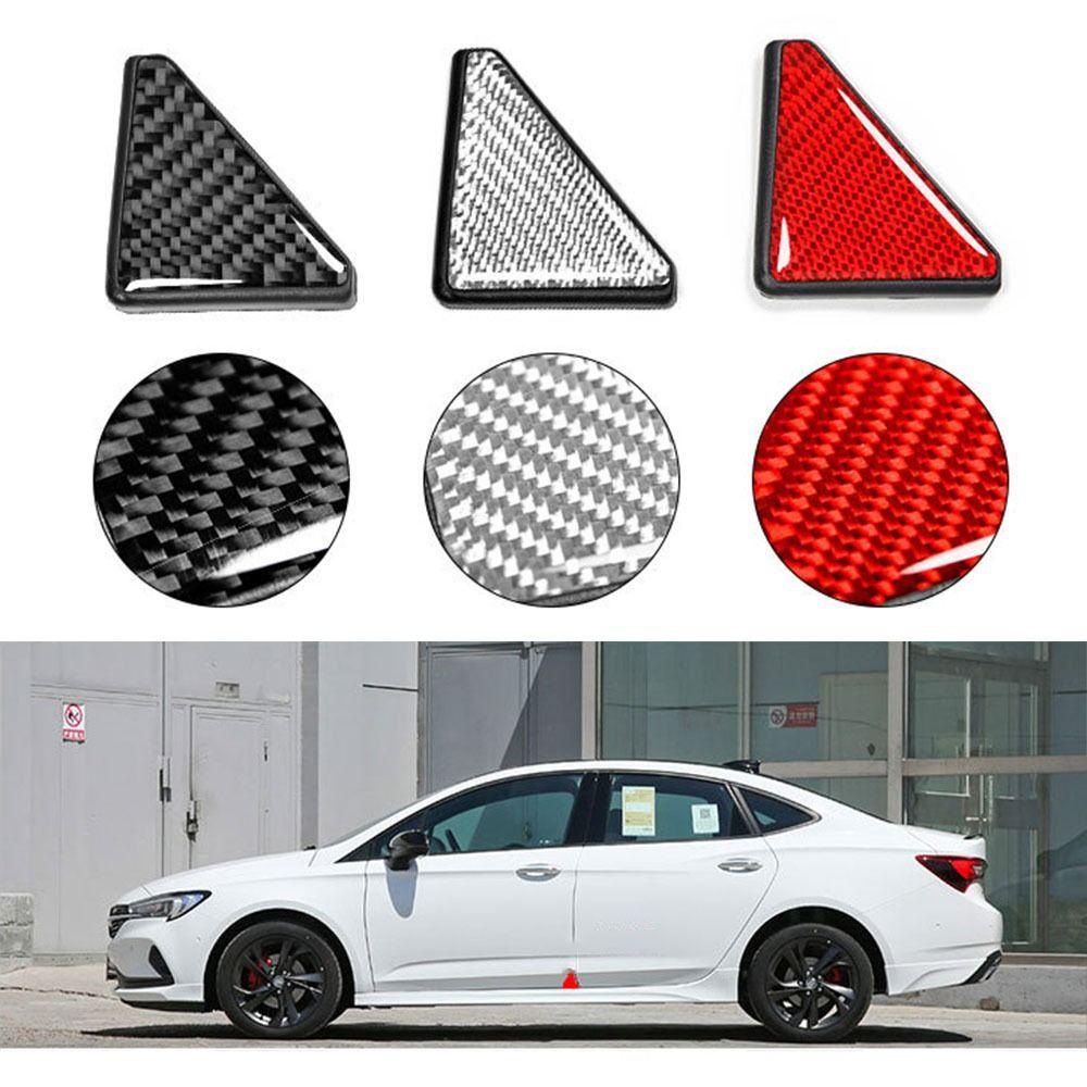 PEARLVN Bộ 2 Miếng Dán TPU Sợi Carbon Chất Lượng Cao Bảo Vệ Chống Trầy Chống Va Đập Cho Cửa Xe Hơi
