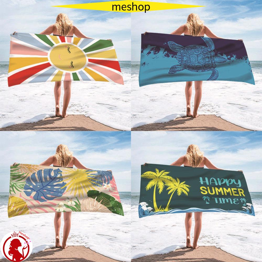 ME Thảm Đi Biển / Cắm Trại Bằng Sợi Micro Nhanh Khô Tiện Dụng Cho Mùa Hè