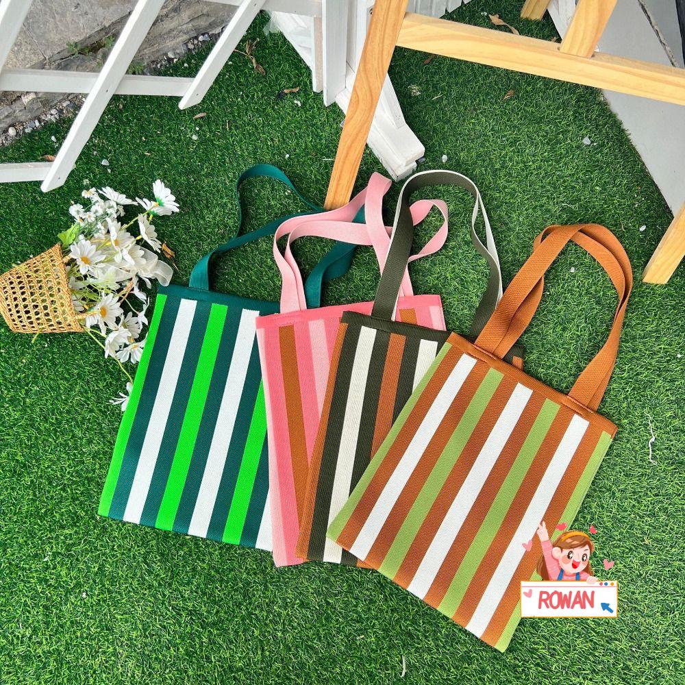 ROWANS Túi Xách Dệt Kim Sức Chứa Lớn Thời Trang Cho Nữ