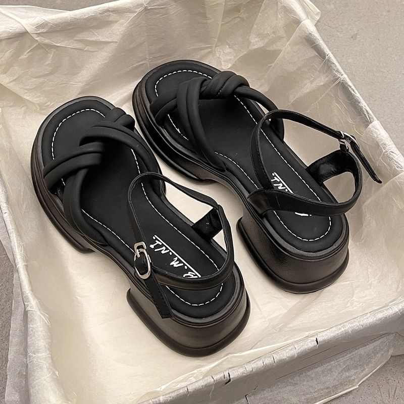 FEIJIANU dép sandal nữ giày sandal nữ dép đế cao đi biển Thoải Mái Xinh Xắn 28Z23071319
