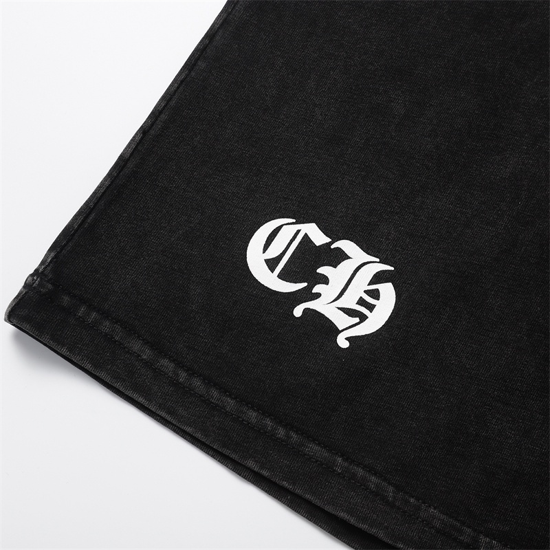 Chr-come88he-ars-áo Thun Tay Ngắn In Hình Cây Kiếm Lớn Thời Trang Chất Lượng Cao 2023 Phong Cách Cổ Điển Cho Cặp Đôi