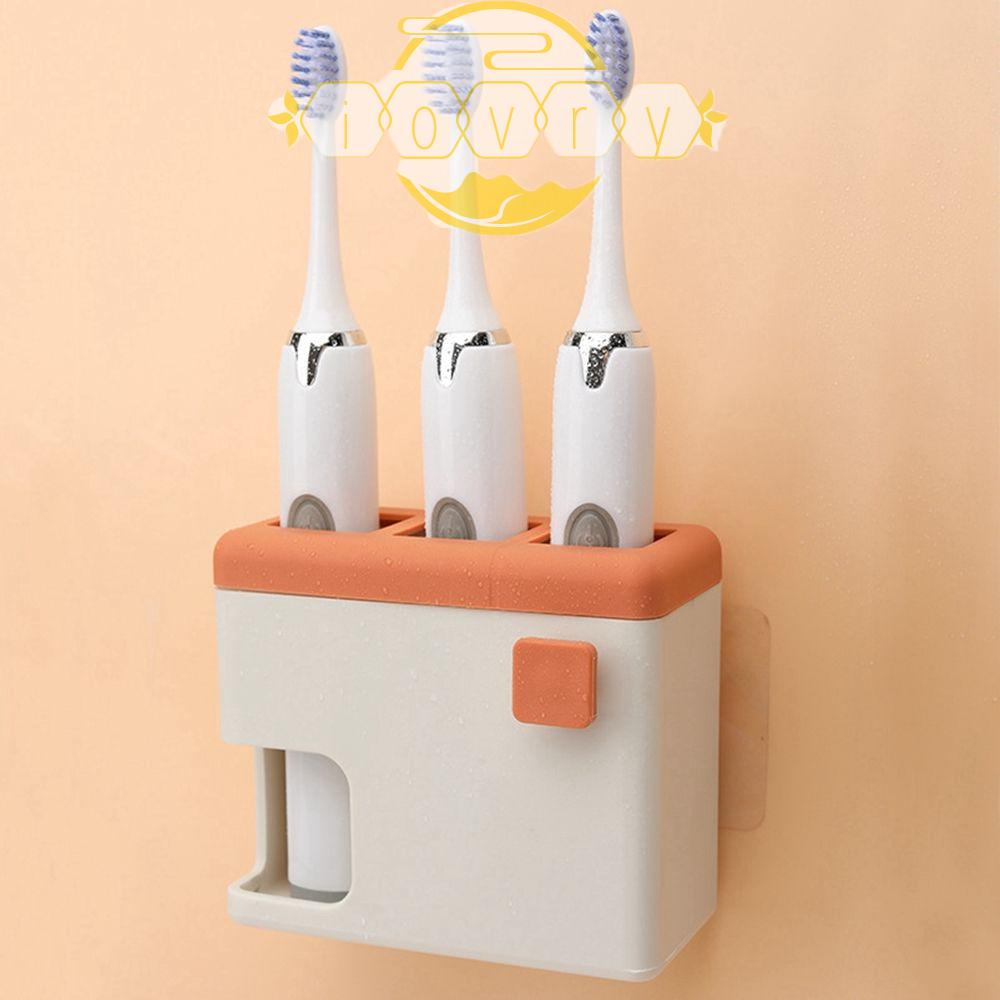 IVORY Giá Đỡ Bàn Chải Đánh Răng Điện Gắn Tường Tiết Kiệm Không Gian 1 Cái