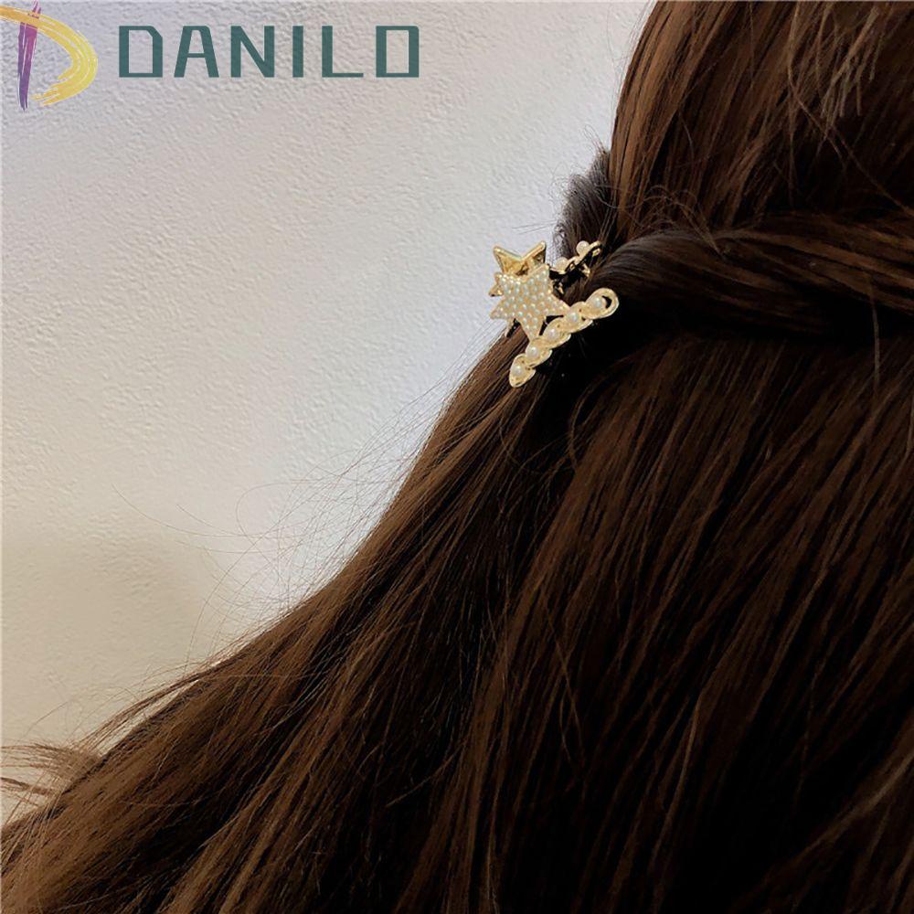 DANILO Kẹp Tóc Hình Nơ Phong Cách Tối Giản Cho Nữ