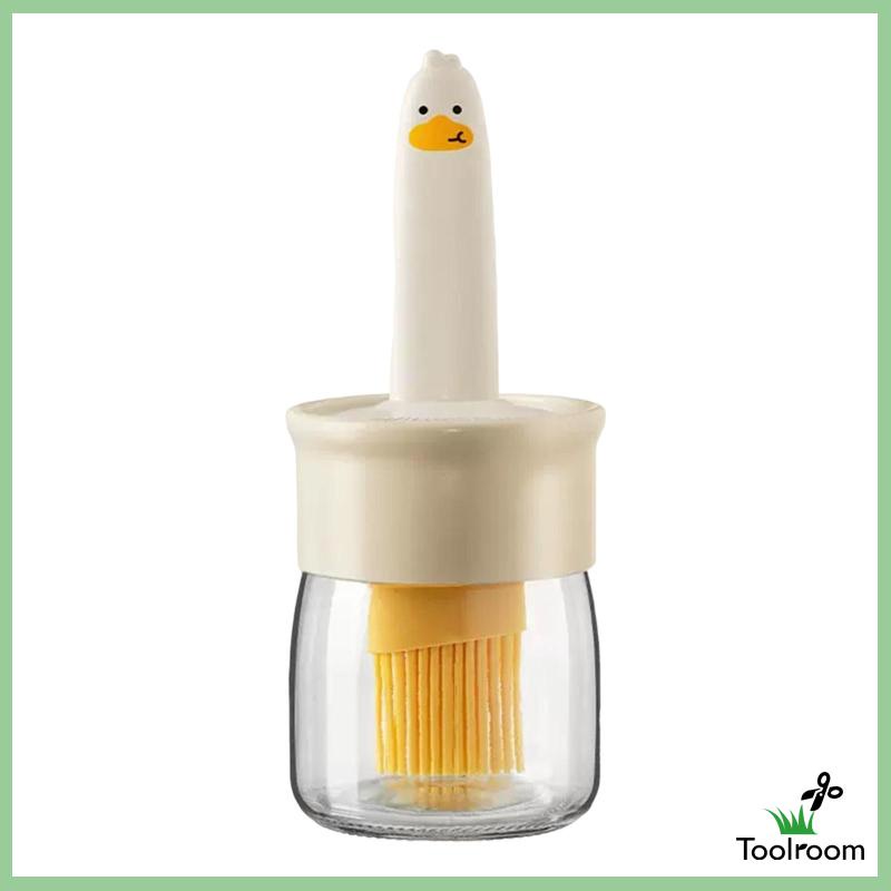 Bình Đựng Dầu Có Cọ Quét Bằng Silicone Tiện Lợi Dành Cho Marinade Honey Butter