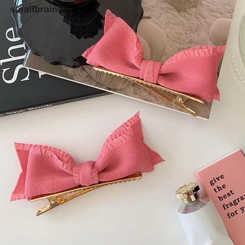 1 Kẹp Tóc Hình Nơ Phong Cách Hàn Quốc Thời Trang Mùa Hè Cho Nữ