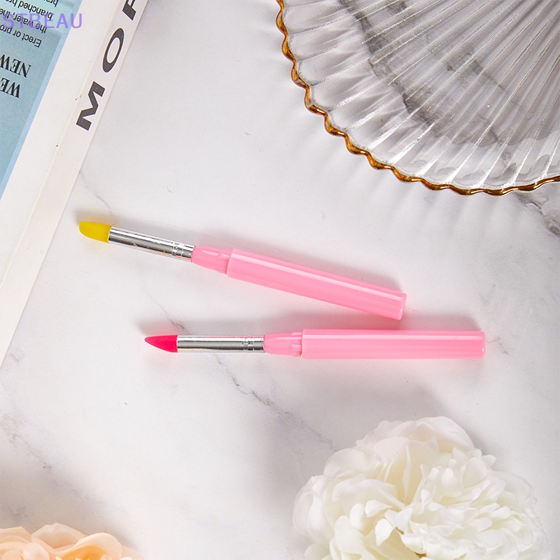 Cọ Thoa Son Môi Đầu Silicon Mềm Kích Thước Nhỏ Gọn Tiện Dụng