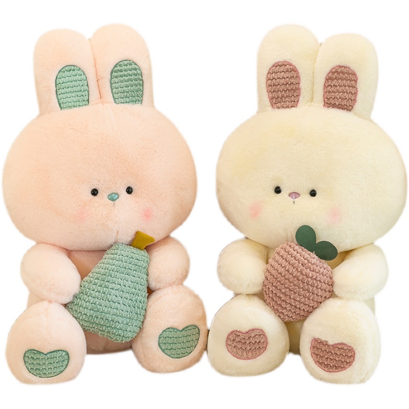 Thú Nhồi Bông Hình Thỏ Đáng Yêu Mềm Mại